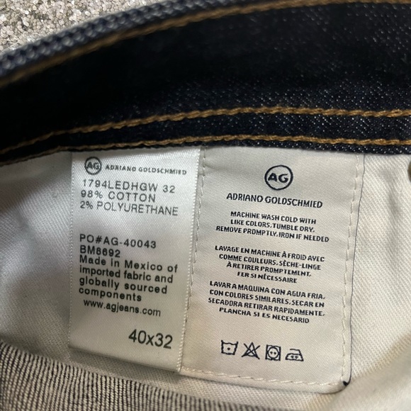 Men’s Adriano Goldschmied Denim Jean size 40 - Picture 6 of 11